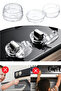 Heat Resistant Stove Button Protector Button Lock Safety Assembly Child Baby Safety Cover 2 Pieces