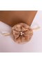 Ruffled Baby Girl Romper with Ribbon Hair Accessory and Back Detail - 4