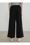 Esvab • Modern & Distinctive Wide-Leg Women's Trousers with Waist Drawstring - 5