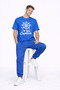 Lover's Combination Oversize Couple T-Shirt Unisex Captain Anchor Printed Set of 2 - 2