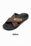 3-Pack Men's Daily Cross-Pack Dowry Guest House Balcony Garden Beach Sea Slippers - 4