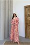 Women's Layered Skirted Long Summer Dress - 4