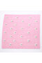 Hand Knitted Extra Soft Velvet String Pink Teddy Bear Patterned Baby Girl Blanket 110X95 cm - 2