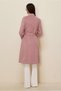 BIRDED ACCESSORY DETAIL COAT 90453 - 4