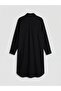 Textured Slit Shirt Dress - 7