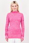 Women Sportswear Fit Long Sleeve Training Hoodie, Pink