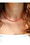Pink Coral Natural Stone Necklace |   Elegant & Minimalist - 3