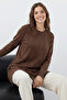 Patterned Tunic N3293 Mink - 2