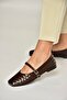 Y726368209 Brown Flat Women's Ballerinas