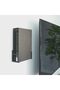 حامل جداري لجهاز Xbox One X (غير متوافق مع Xbox One الأصلي)، مصنوع بالكامل من المعدن، يثبت عموديًا على الحائط مع زر التشغيل الأيسر/الأيمن، رف جداري لجهاز X1X - 4