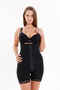 Atenas Model Women's Front-Attached Agrafla Strap Laser Cut Corset with Push-Up Effect