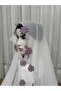 Needlepoint Prayer Head Scarf - 2