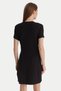 Clara Short Sleeve Short Women's Black Dress V6Gk07K3002-Jblk - 3