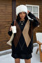 Baklava Patterned Oversize Shardonlu Beard Knitwear Sweater 142002 - 2