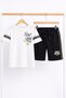 Boys Break Record New York T-Shirt & Black Shorts Set - 3