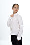 Girl's Regular Fit Drop Shoulder Long Sleeve Linen Look Woven Shirt - Detachable Collar - 2
