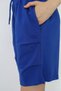 Girl's Printed Ribbed Waist Shorts with Pockets and Layers - 6