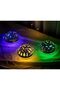 2 in 1 Star Projector Galaxy Lamp Cool Humidifier 3D LED Night Light - 2