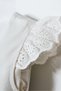 Baby Girl Scalloped Cotton Dress – Stylish Design with Lace Detail - 2