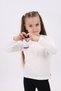 Girl's Printed Crew Neck Long Sleeve T-Shirt - 5