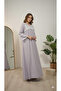 Premium Lace Trim Long Nightgown - 3