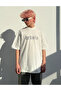 Gray Stone Dog Oversize Premium T-Shirt - 4