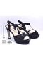 26Y493-2 Evening Dress Sandals with Stones and Scarf