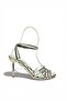 Y820016434 Silver Mirror Thin-Heeled Women's Formal Shoes - 6