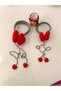 Zara Model Heart-Shaped Headphones Mother and Child Heart-Shaped Crown Form Headphones - 2
