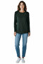 Women's Stone and Embroidered Seasonal Bluse with Collar and Hem