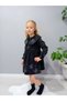 Jeans Denim Pearl-Detained Butterfly Stone Printed Dress - 2