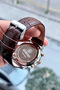 Men's Wristwatch Original with 2 Years Warranty Leather Strap Special Box and Bracelet Gift.Hm25123S01-5 - 6
