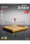 Wooden Cake Stand with Lid 20x12x2cm, Serving Platter, Dessert Tray,BB4208 - 3