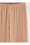 Nevavm Wide Leg Girls' Pants with Elastic Waist and Difference in Color - 3