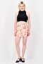 Women Floral Print Mini Skirt, Multicolor - 2