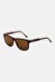 Men L6025S219 UV Protection Rectangle Sunglasses, Brown - 3