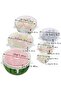 6 Pieces Silicone Food Storage Protection Stretch Cover Set - Reusable. - 2