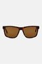 Men L6025S219 UV Protection Rectangle Sunglasses, Brown