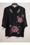 95 % cotton, evening dress style, loose glittering buzzle
