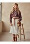 Girl's Pleated Midi Skirt - 5