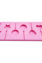 Silicone Star, Heart and Circle Shaped Candy Lollipop Mold, Pack of 6 - 6