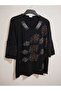 95 % cotton, evening dress style, loose glittering buzzle