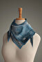 Tensel Scarf-Indigo - 3