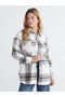 Özmarka New Season Plaid Oversized Women's Shirt - 4