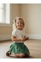 Baby Girl Cotton Floral Patterned T-Shirt - 5