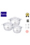 6 PCS 18/10 Stainless Steel Cookware Set HM120
