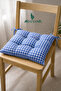 Premium Duck Bezi Checkered Tablecloth and Set of 4 40X40 Cushion Bead Silicone Table and Chair Covers - 2
