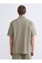Ozmarka New Season Comfortable Fit Short Sleeve Men's Shirt - 7