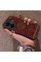 Realme C55 Compatible Silicone Edge Hard Back Anti-Fall Phone Case with Kilim Pattern