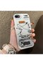 iPhone Se 2020 Compatible Silicone Edge Hard Back Anti-Fall Phone Case with Airplane Pattern - 2
